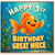 Great Niece 1st Birthday Card, Cute Goldfish Underwater Birthday Card
