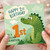 Grandson 1st Birthday Card, Happy 1st Birthday Dinosaur Card