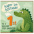 Step Daughter 1st Birthday Card, Cute Dragon Happy 1st Birthday Card