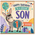 1st Birthday Card for Son, Cute Donkey Happy Birthday to a Special Son 1 Today