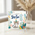 Step Son 1st Birthday Card, Cute Cat Party Card for Step Son