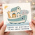 1st Birthday Card for Great Nephew, Cute Safari Animal Ark Birthday Card