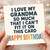 Funny Grandma Birthday Card - I Love My Grandma So Much I Can’t Fit It On This Card - Colourful Typography, For