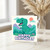 Cute Dinosaur Birthday Card for Kids - T-Rex Cartoon Children's Happy Birthday Card, Fun Dino Design