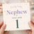 Nephew 1st Birthday Card, Lovely Little Nephew You Are 1