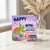 1st Birthday Card for Step Daughter, Cute Turtle Birthday Card