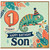 1st Birthday Son Card, Happy Birthday Son Card