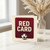 Funny Football Birthday Card - Red Card Pun - Hope This Is The Only Red You Get Today - Humorous for Football Fans, For Him or Her