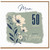 Mum 50th Birthday Card, Happy 50th Birthday Floral Card