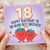 18th Birthday Card for Brother, Cute Strawberry Happy Birthday Card