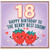 18th Birthday Card for Cousin, Berry Best Cousin Birthday Card