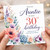 Auntie 30th Birthday Card, Floral Birthday Card