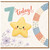 na 7th Birthday Card, Cute Star Birthday Card