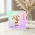 1st Birthday Card, Cute Lamb Holding Teddy Bear, 1 Year Old Card