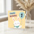 1st Birthday Card, Cute Bunny Balloon Happy Birthday Card