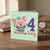 4th Birthday Card, for na or na