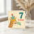na 7th Birthday Card, Cute Giraffe Birthday Card