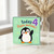 4th Birthday Card, Flippin' Awesome Penguin Card