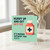 Funny Get Well Soon Card for Friend - Hurry Up and Get Better, It's Boring Without You Mate! Medicine Bottle Design
