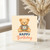 7th Birthday Card, Cute Teddy Bear Happy Birthday Card