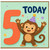 5th Birthday Card, Cute Monkey Party Card