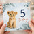 5th Birthday Card, Cute Lion Cub 5 Today