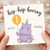 1st Birthday Card, Hip - hip Hooray You're 1 Today Hippo Card
