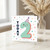 2nd Birthday Card, Cute Pastel Number 2 Party Card