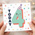 na 4th Birthday Card, Cute Number 4 Today Card