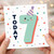 7th Birthday Card, Cute Party Hat Number 7 Today Card