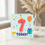 7th Birthday Card, Cute Number 7 Today Card