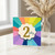 2nd Birthday Card, Rainbow Burst Design