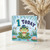 1st Birthday Card, Cute Frog 1 Today Card