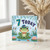 7th Birthday Card, Cute Frog 7 Today Card