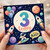 3rd Birthday Card, Space Rocket 3 Today Have a Blast Card