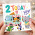 2nd Birthday Card, Cute Ice Cream Truck Party Card