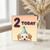2nd Birthday Card, Cute Puppy 2 Today Card
