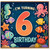 6th Birthday Card, Underwater Sea Creatures Birthday Card