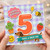5th Birthday Card, Cute Animals Happy Birthday Card Have a Great Day