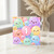 1st Birthday Card, Cute Pastel Balloon Character Design