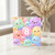 8th Birthday Card, Cute Pastel Balloon Design
