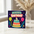 3rd Birthday Card, Happy Birthday Cake and Balloons Design