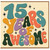 15th Birthday Card, 15 Years of Awesome Card