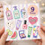 9th Birthday Card, 9 Today Cute Pastel Beauty and Self - Care Design