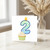 2nd Birthday Card, Cute Cupcake Number 2 Card