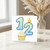 12th Birthday Card, Cute Cupcake Candle Design, Colourful Kids Birthday Card