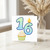 16th Birthday Card, Cute Cupcake and Candle Design