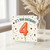 4th Birthday Card, Birthday Card for Age 4
