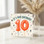 10th Birthday Card, It's Your Birthday Balloon Design