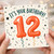 12th Birthday Card, It’s Your Birthday Balloon Design
